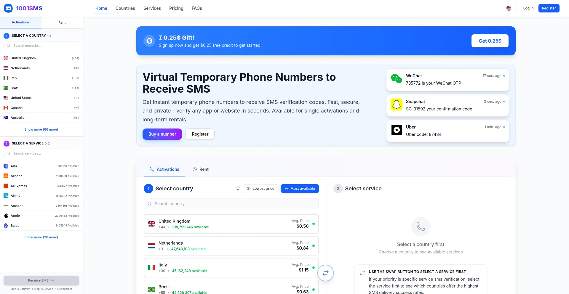 1001sms.com