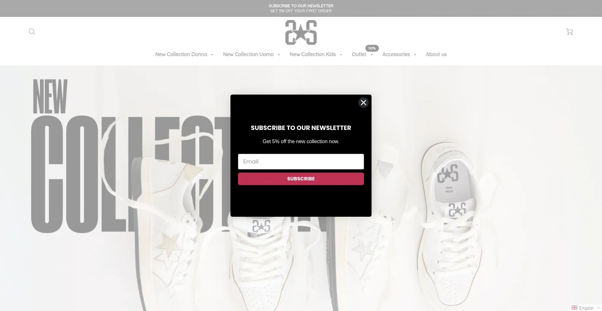 Website screenshot of 2star.it