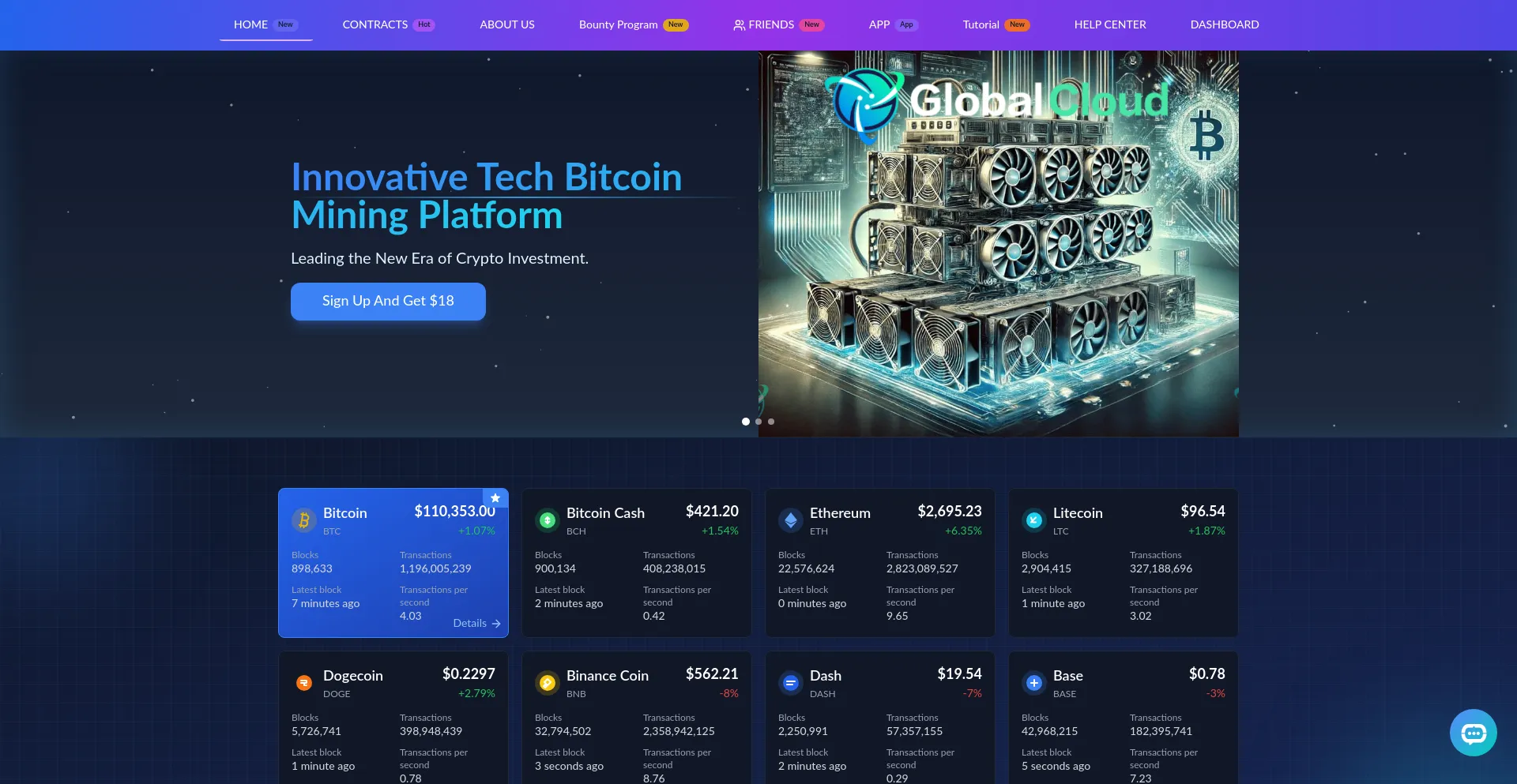 Website screenshot of 35global.cc