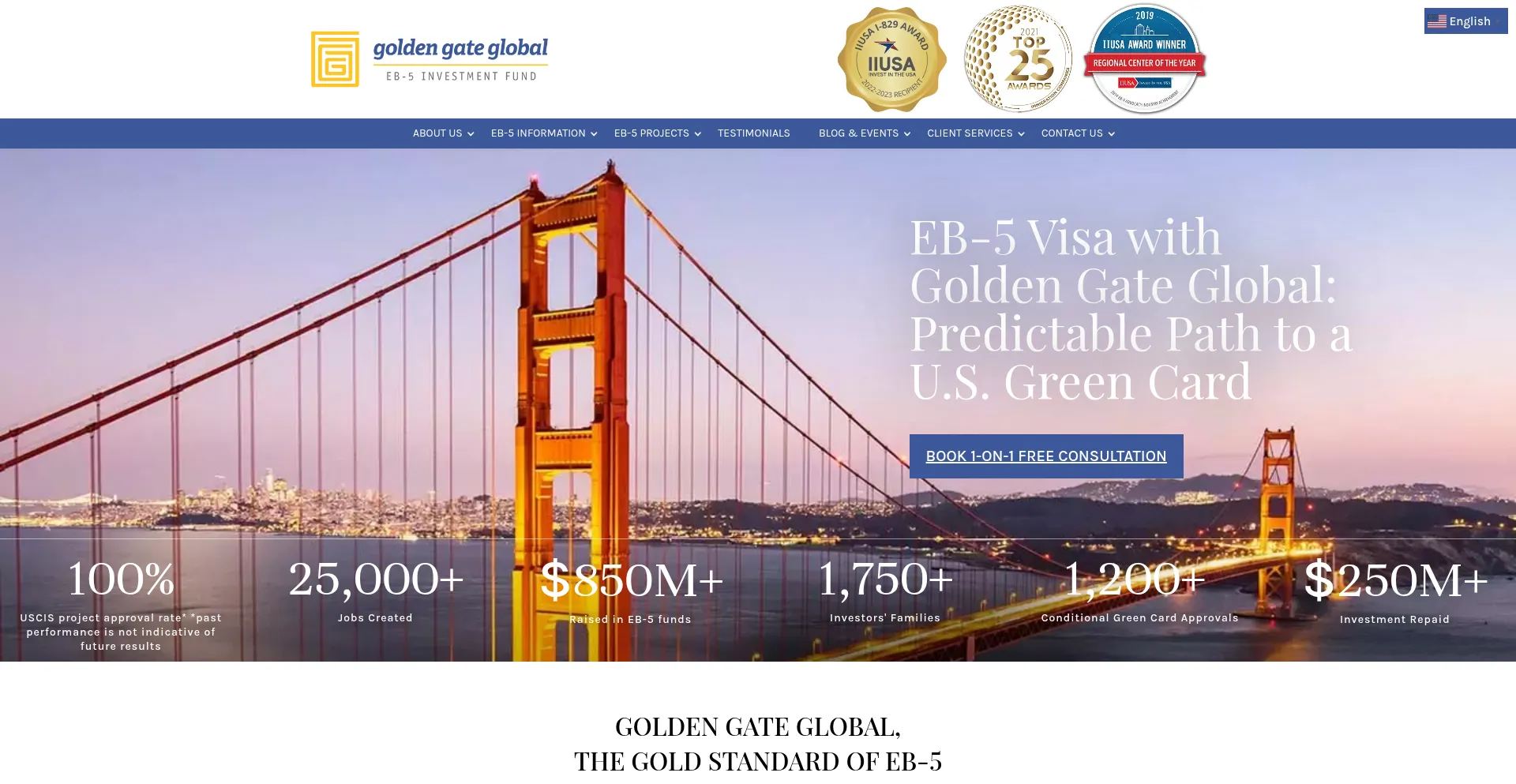 Website screenshot of 3gfund.com