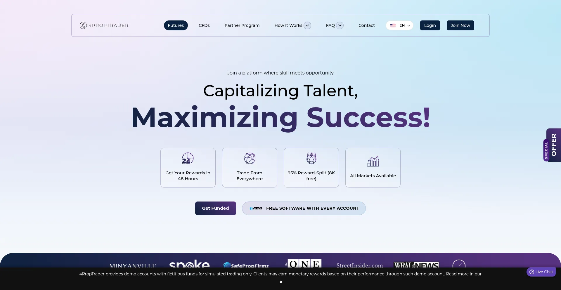 4proptrader.com