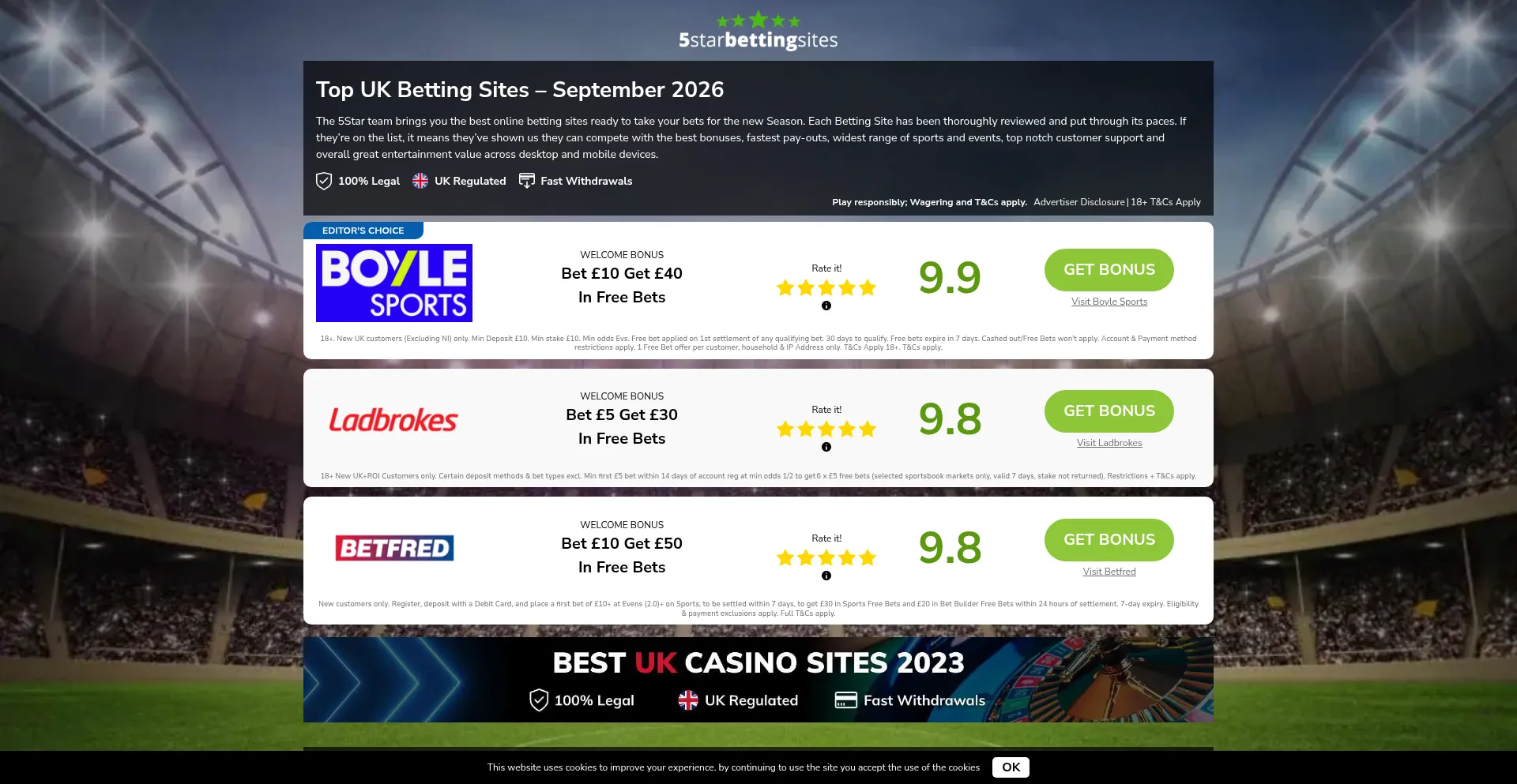 5starbettingsites.co.uk