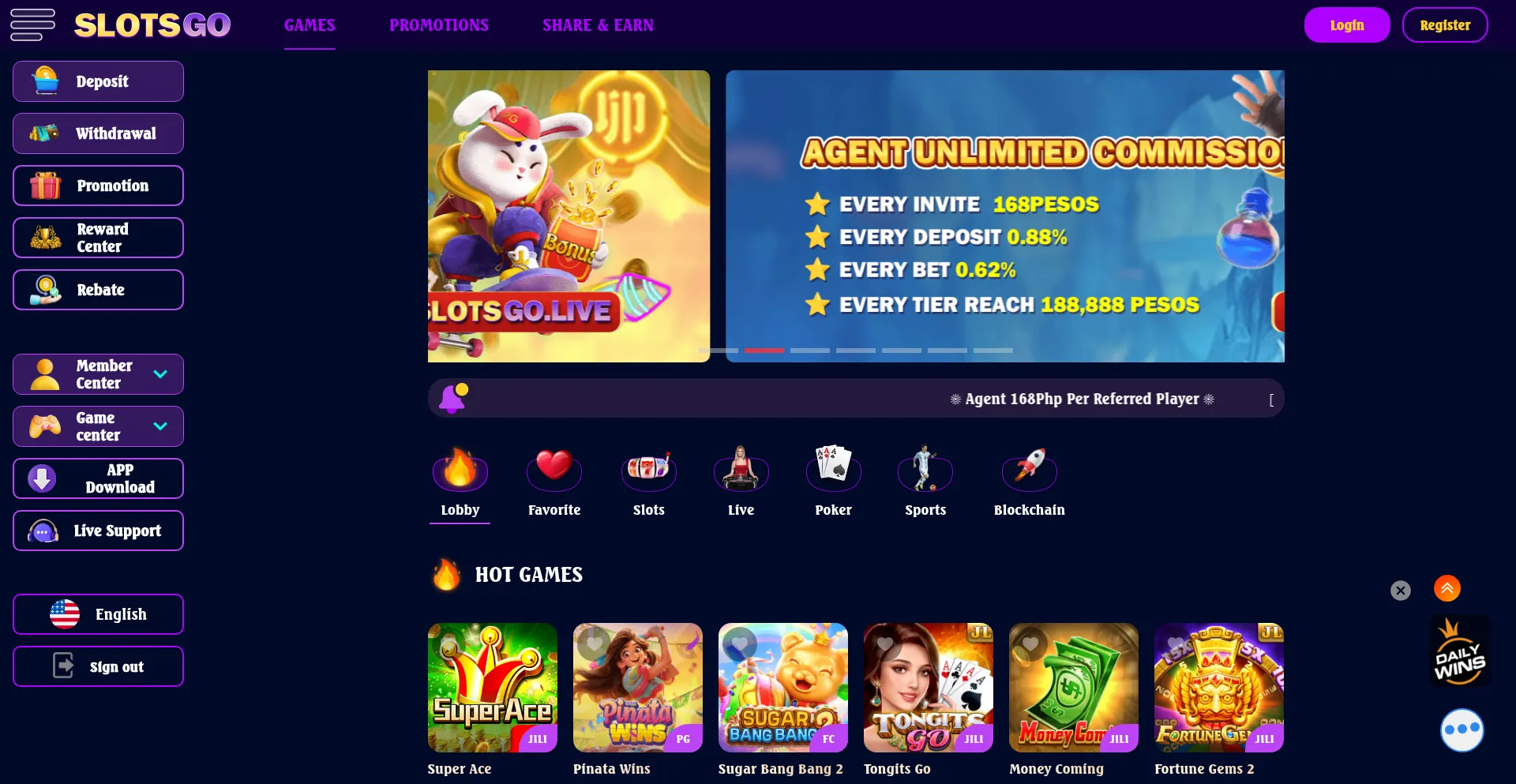Website screenshot of 68slotsgo.club