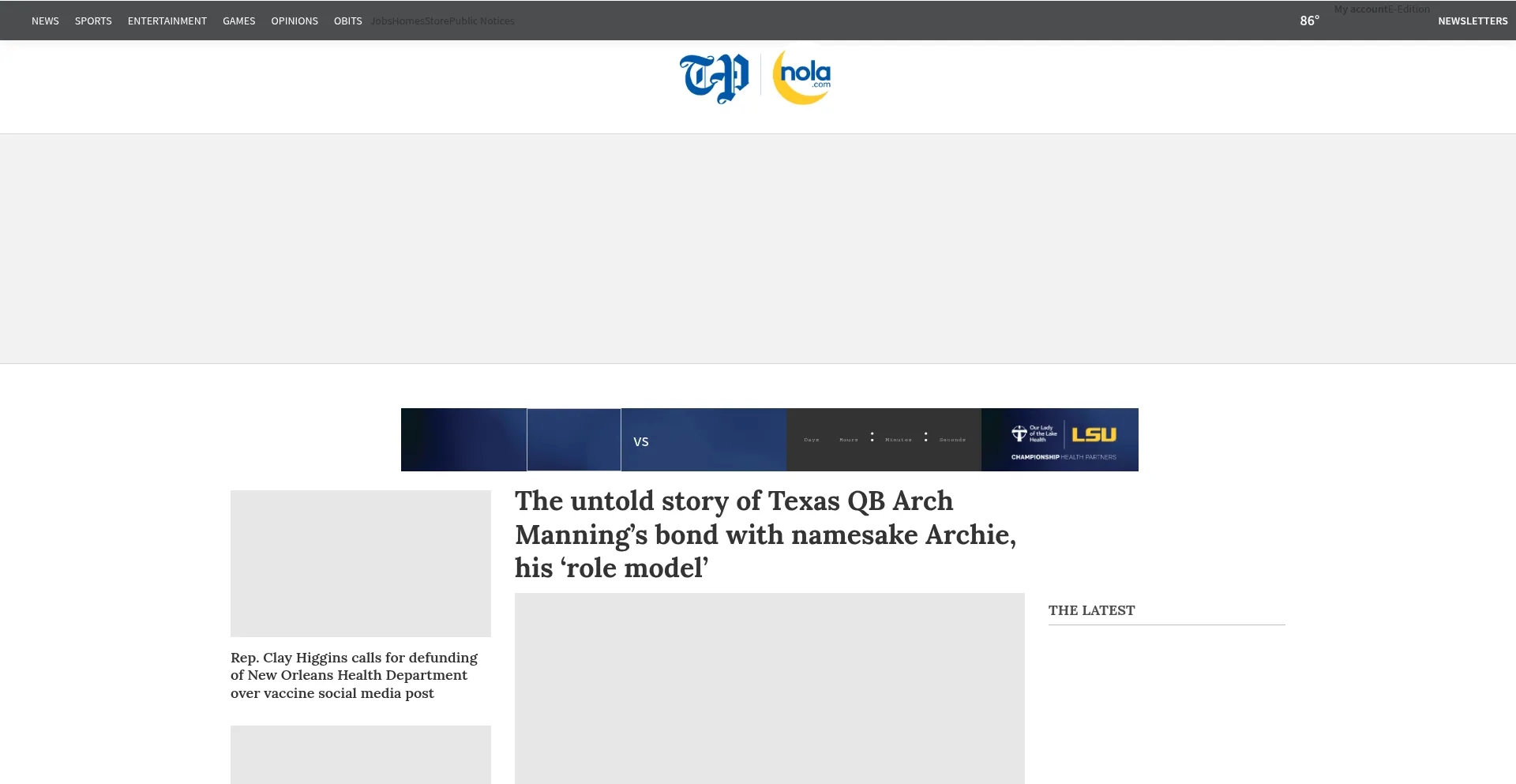 Website screenshot of 6strip4you.com