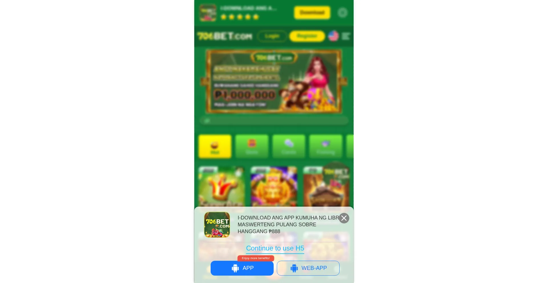 Website screenshot of 70okbet.com