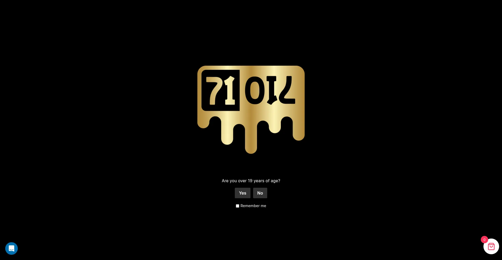 Website screenshot of 71oil.co