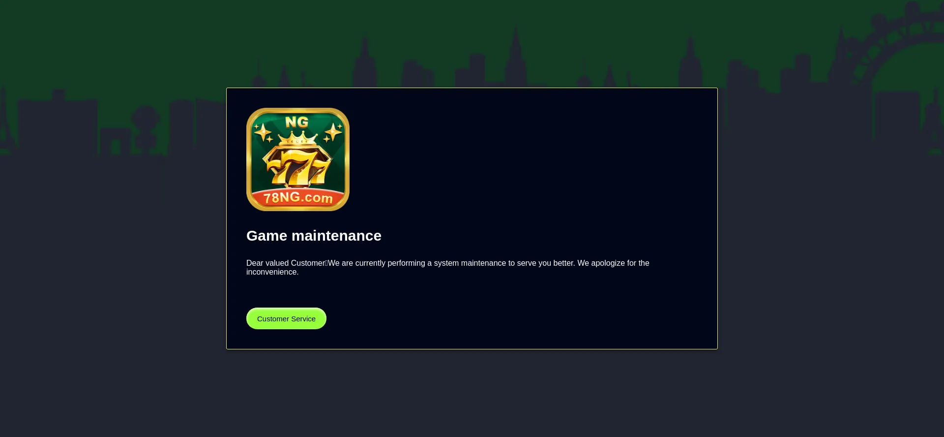 Website screenshot of 78ng.com