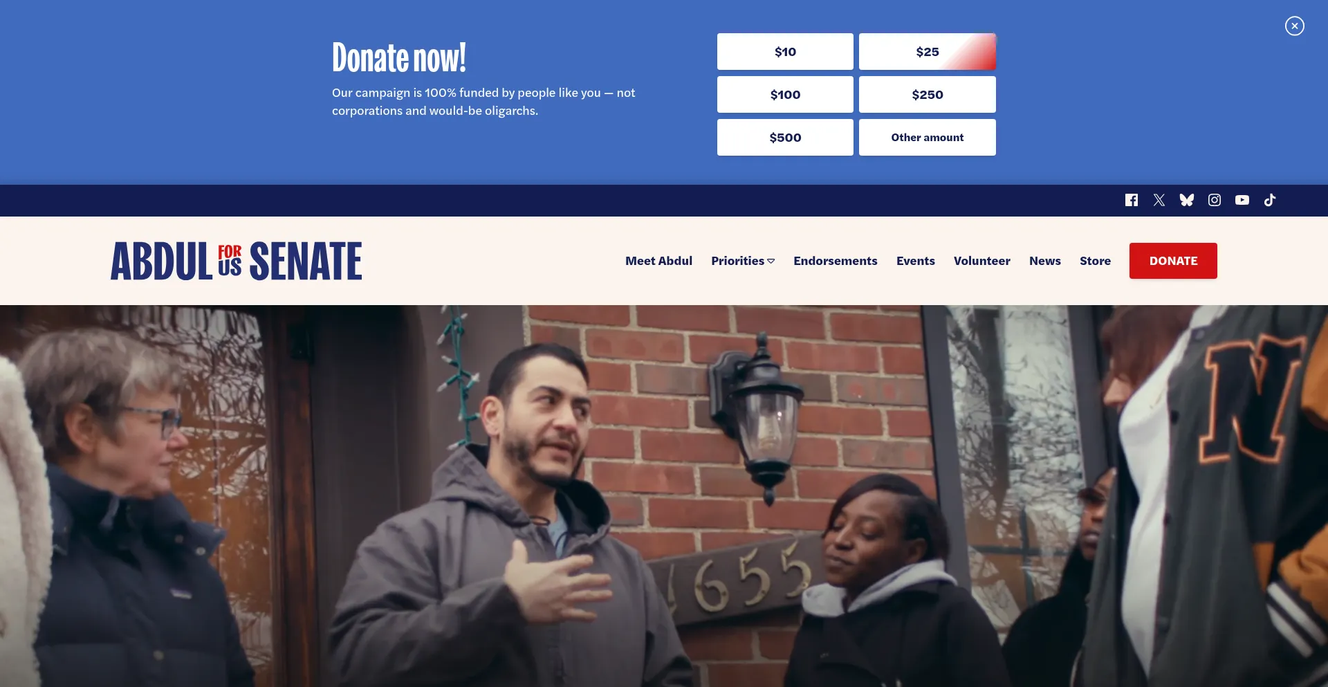 Website screenshot of Abdulformi.com