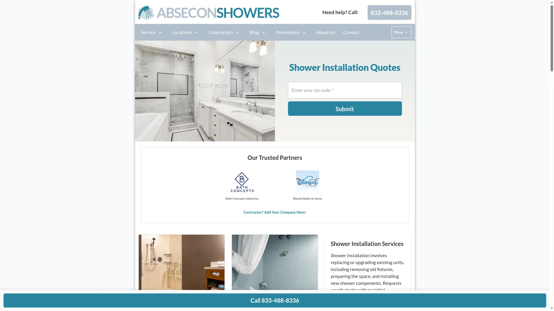 Abseconshowers.com