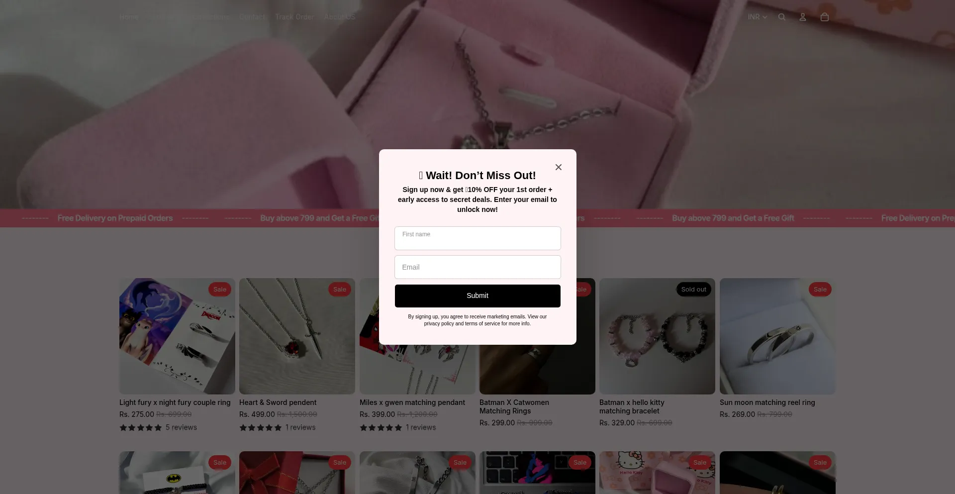 Website screenshot of Accezia.in