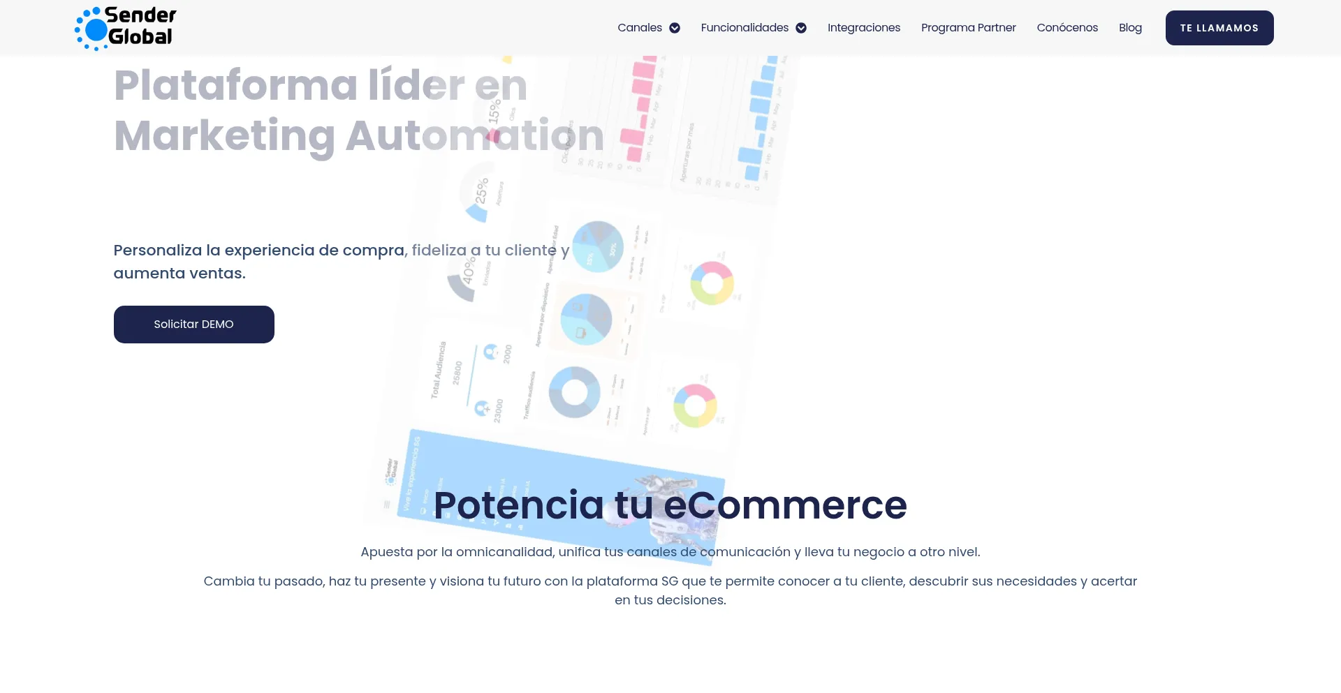 Website screenshot of Account.senderglobalcorp.com