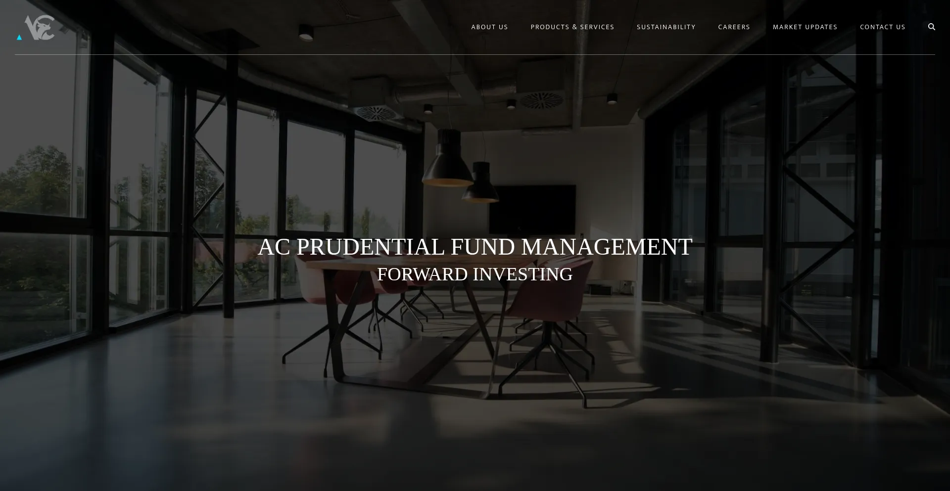 Website screenshot of Acprudential.com