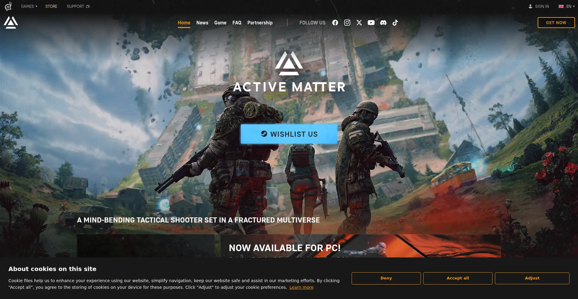 Activematter.game