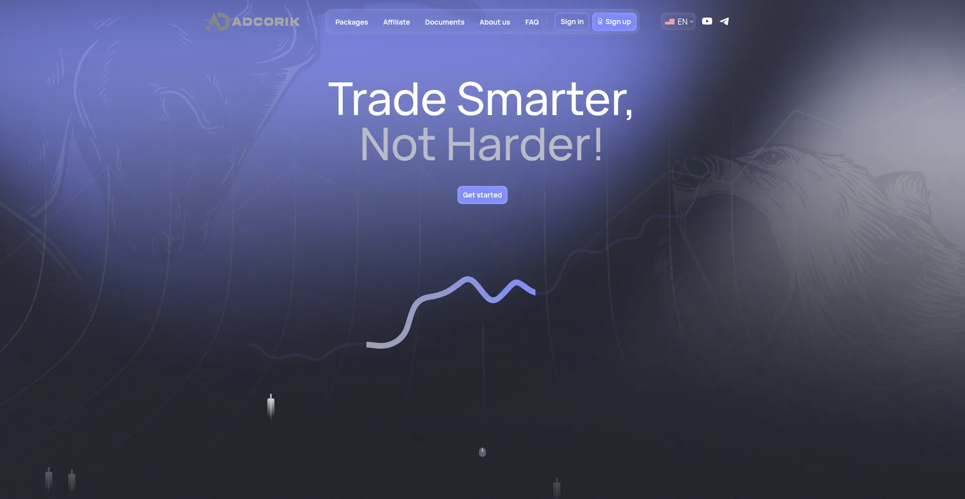 Website screenshot of Adcorikcapital.com