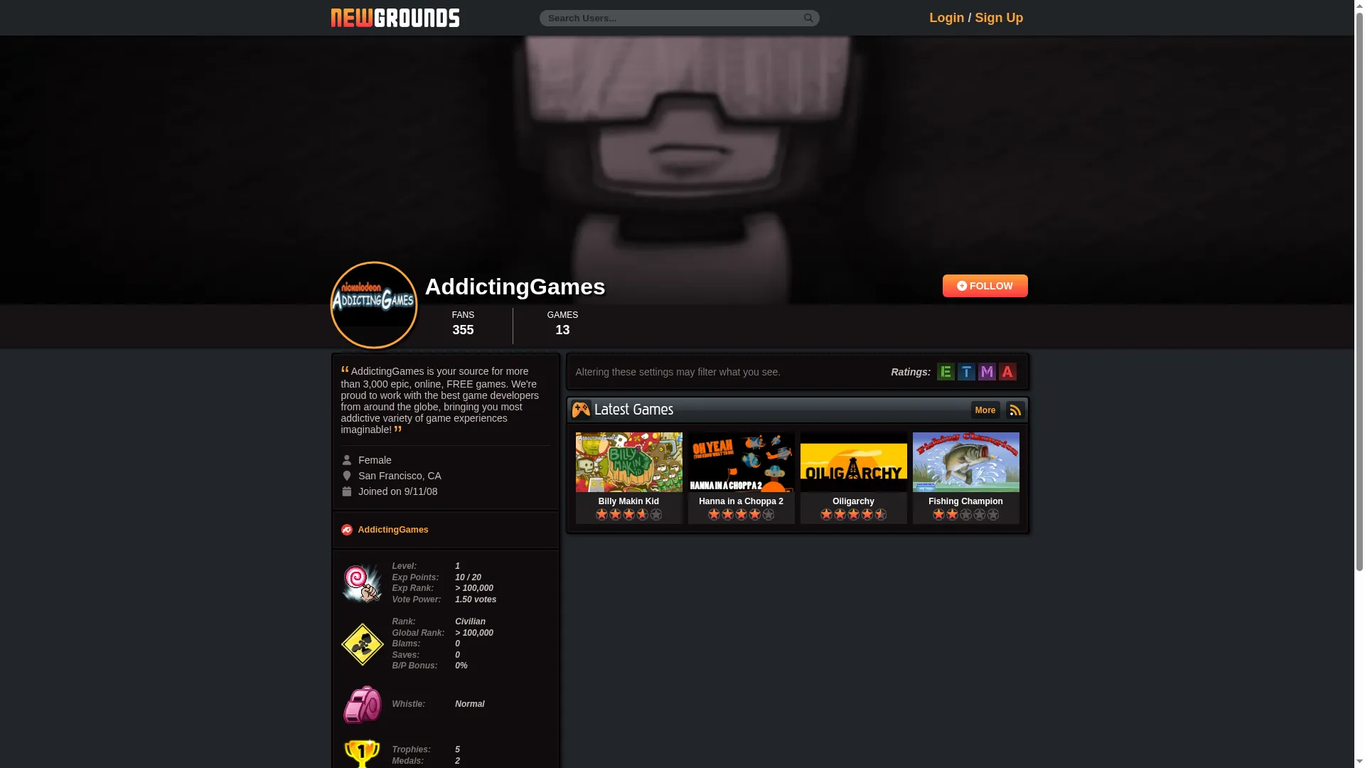 Addictinggames.newgrounds.com