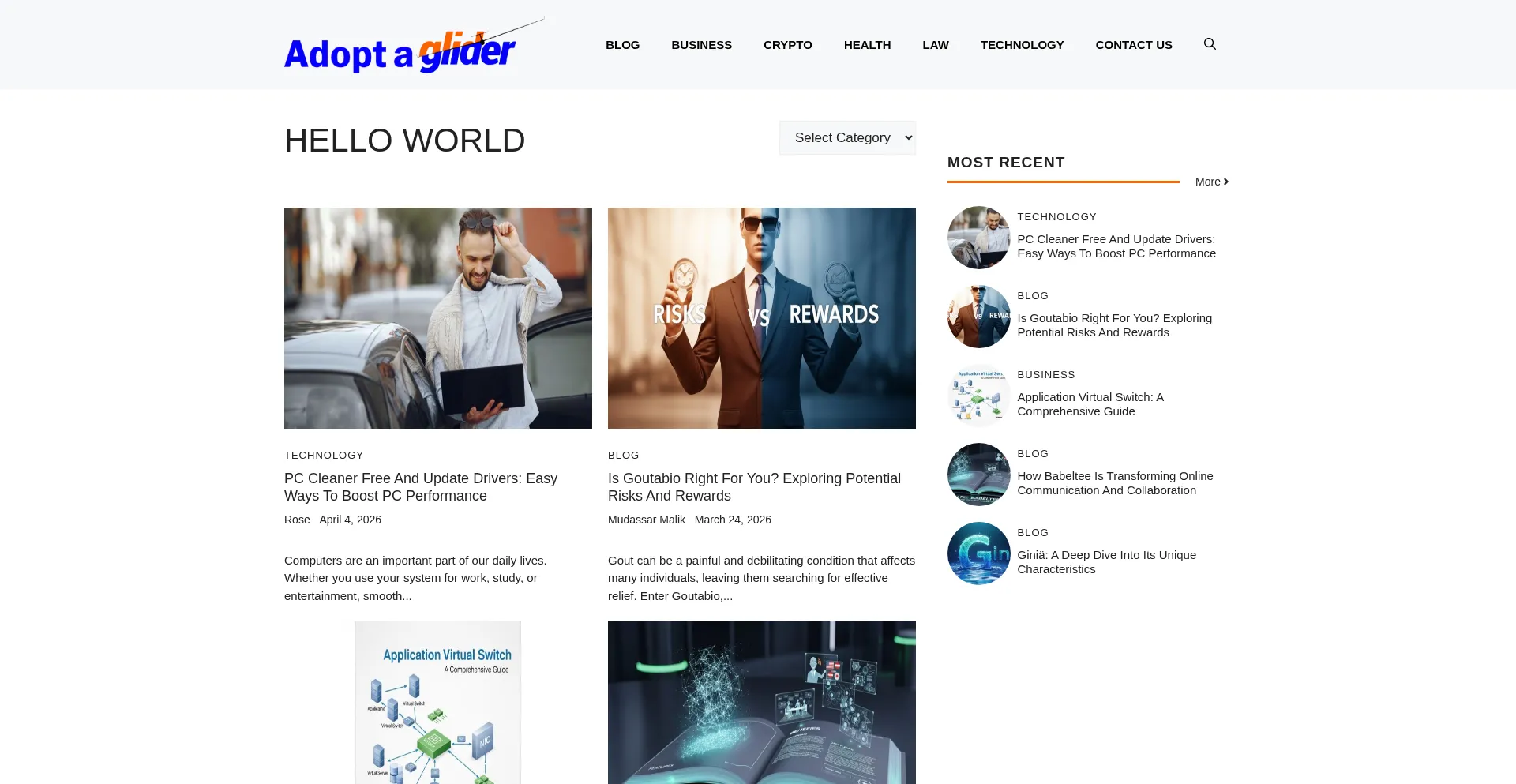 Adoptaglider.com