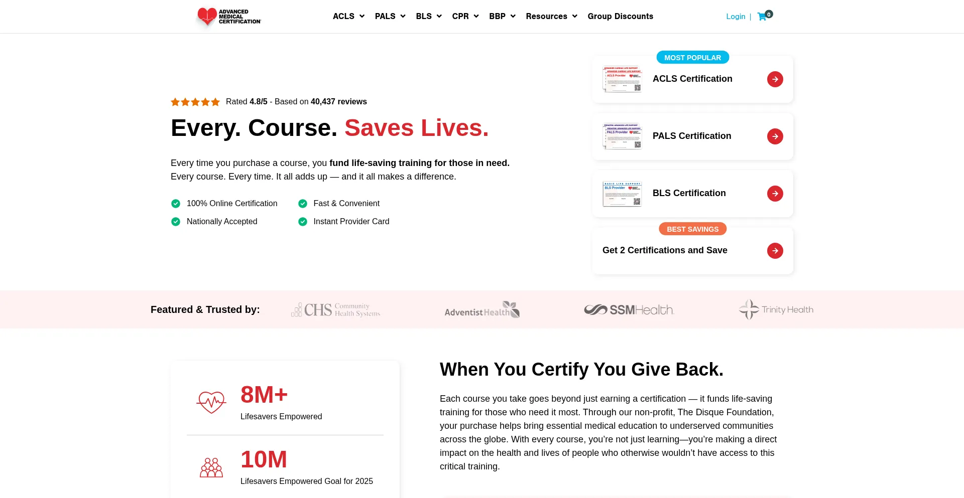 Advancedmedicalcertification.com