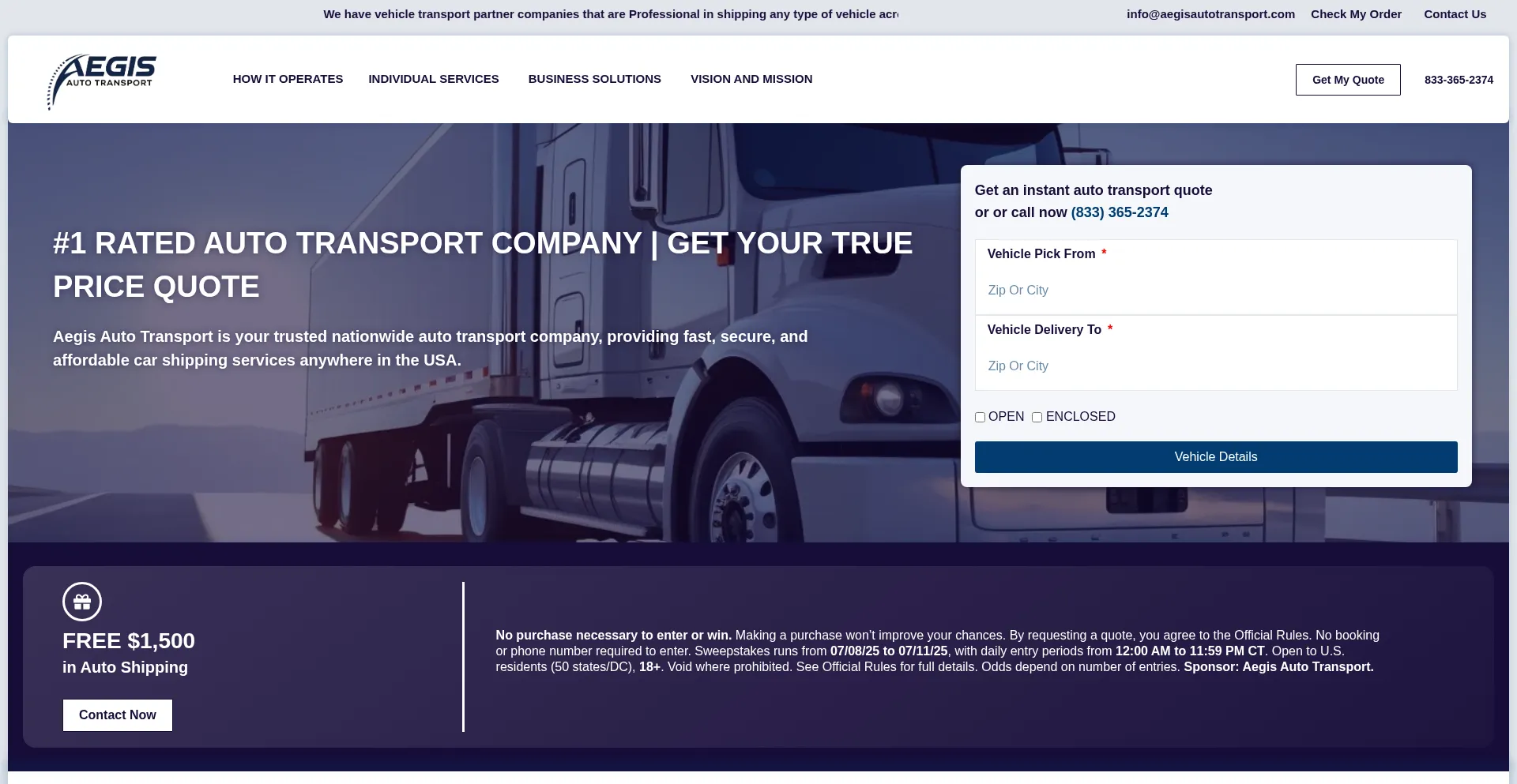 Aegisautotransport.com