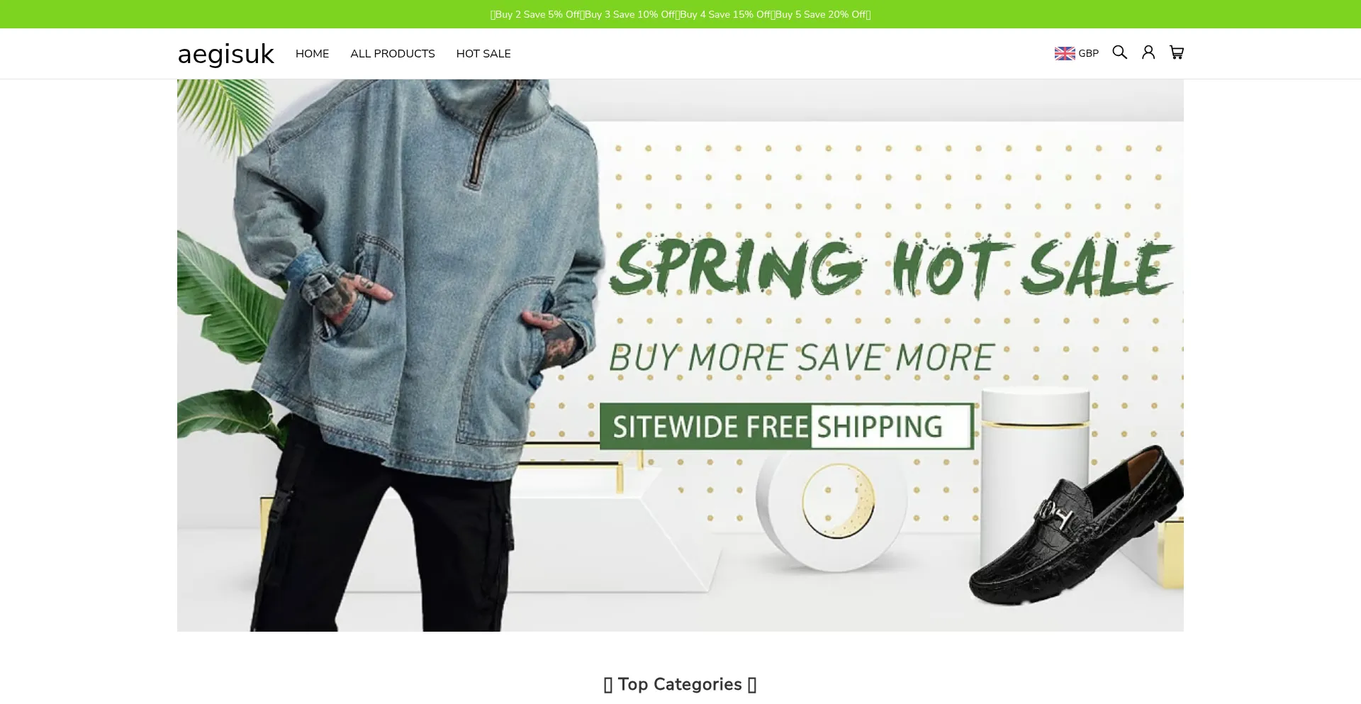 Website screenshot of Aegisuk.uk