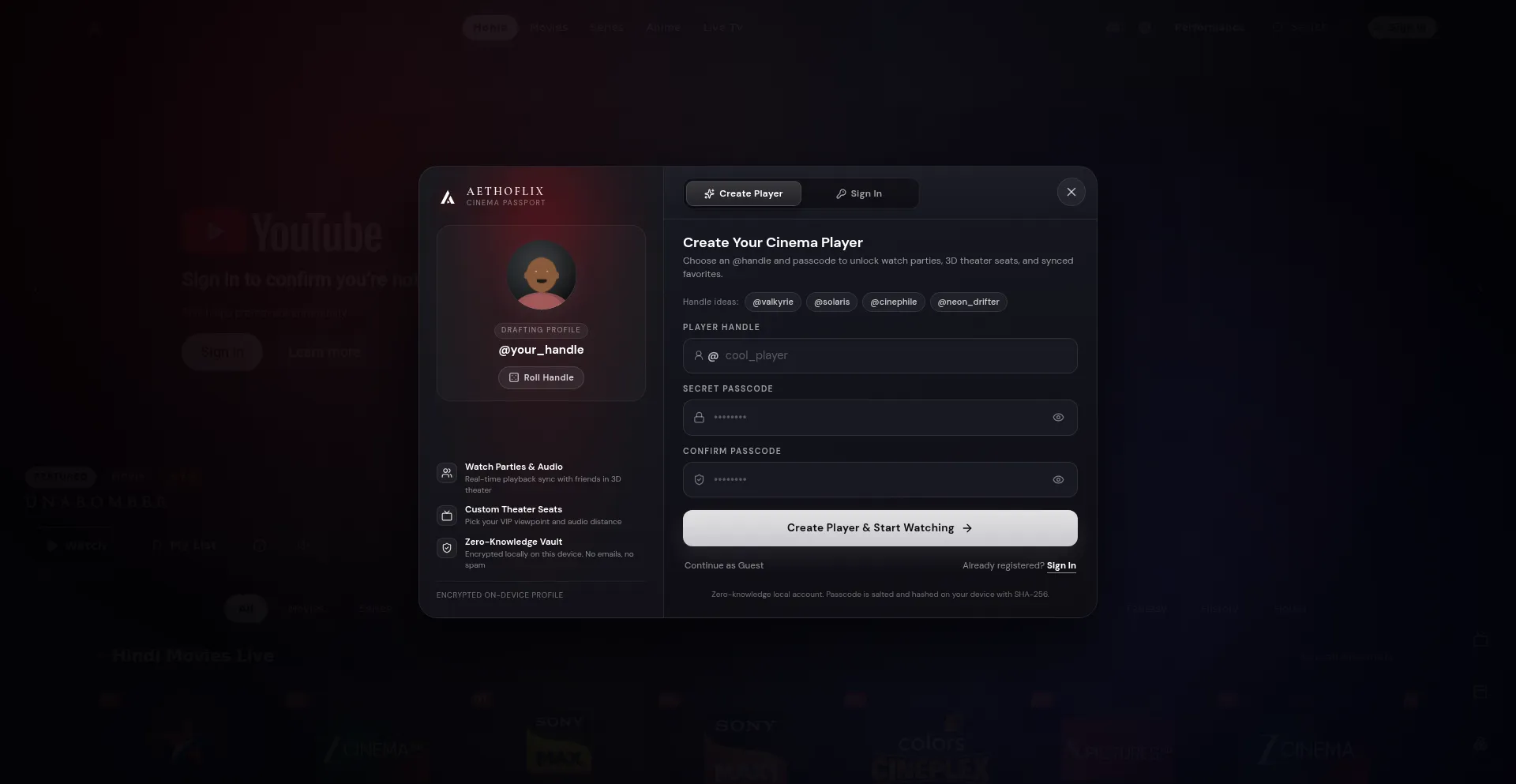 Aethoflix-five.vercel.app