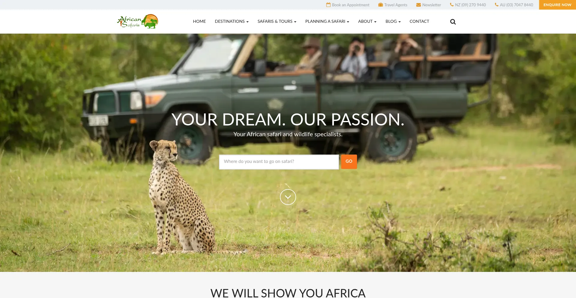 Africansafaris.co.nz