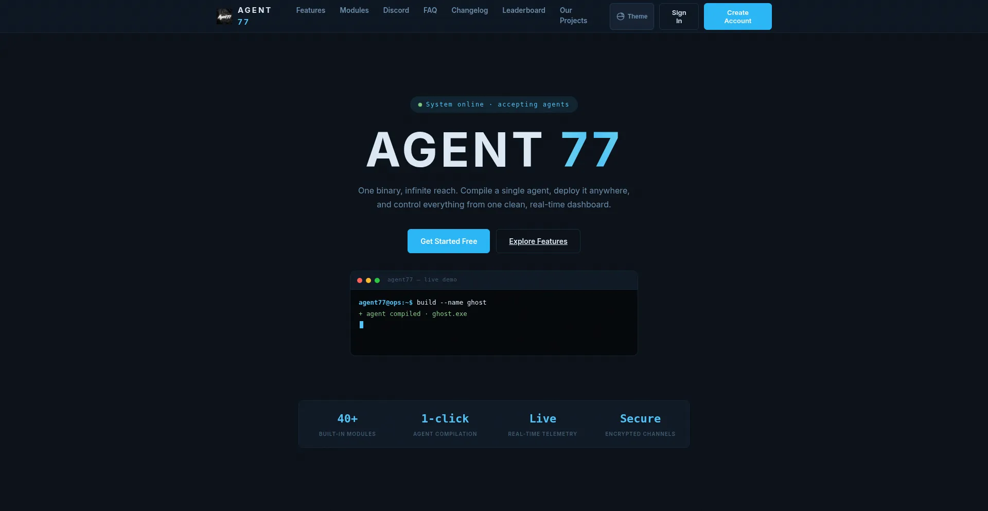 Agent77.cc