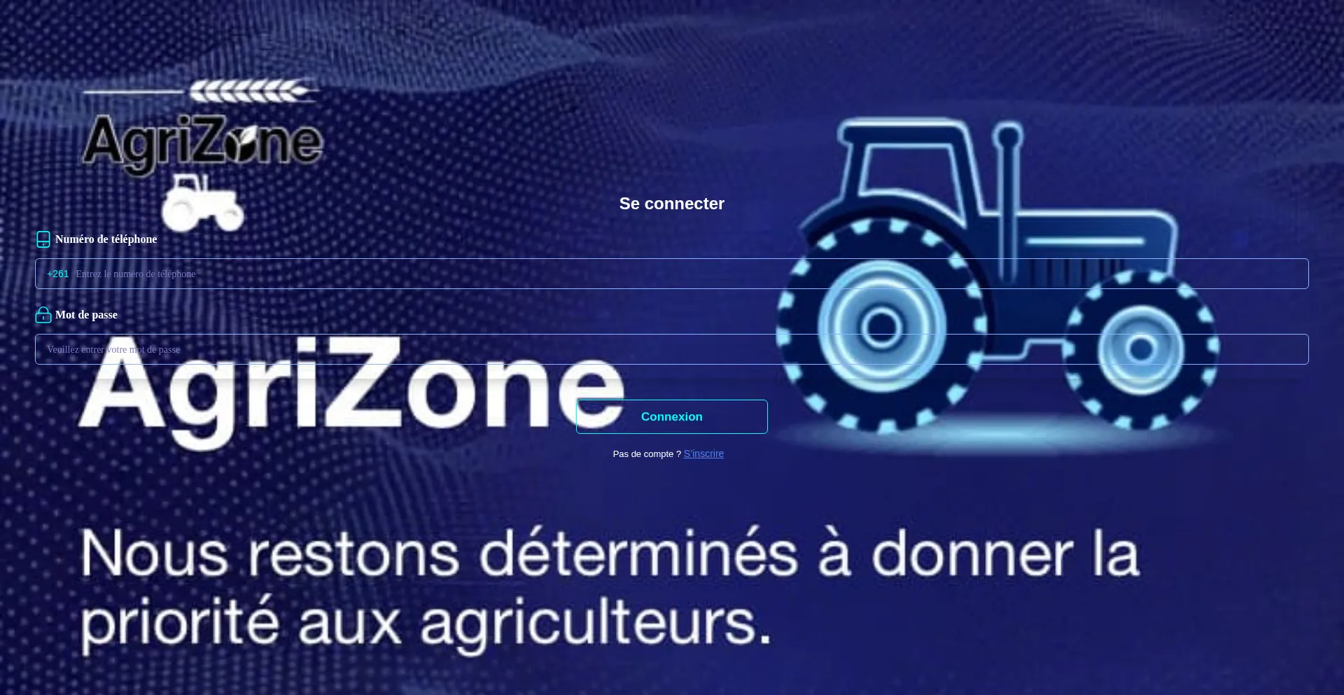 Website screenshot of Agrizoneee.com