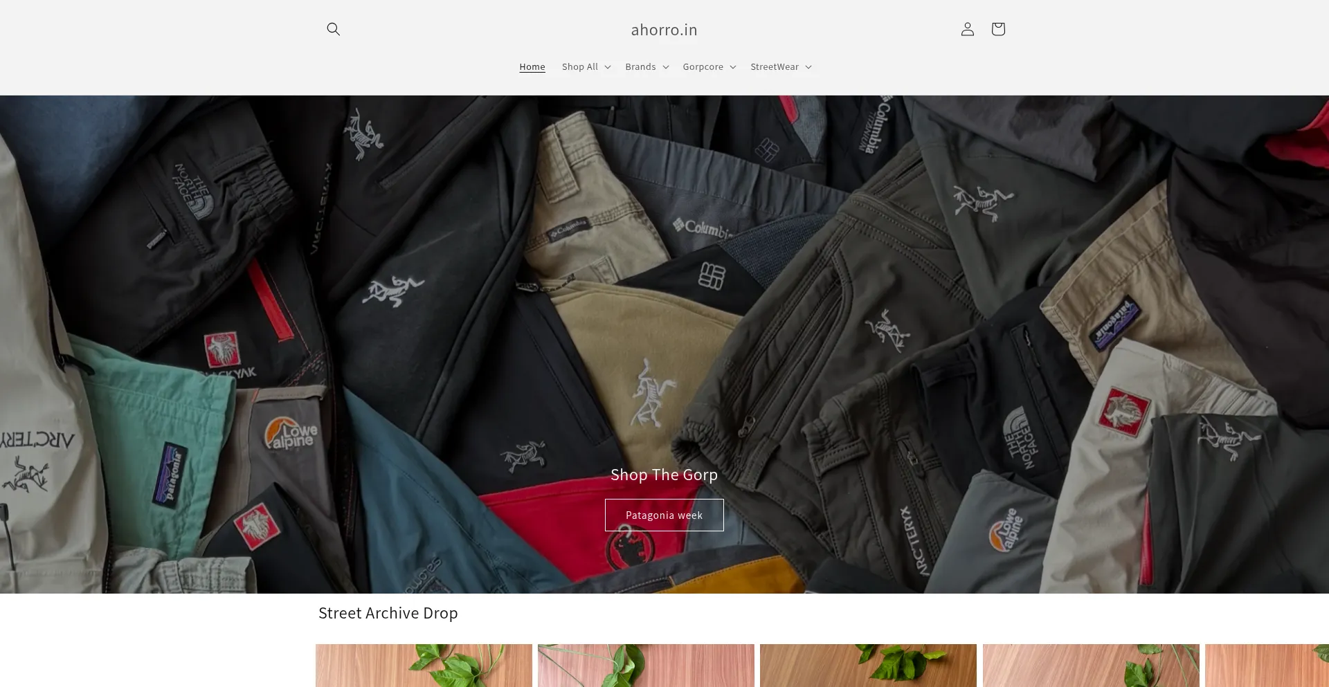 Website screenshot of Ahorro.in