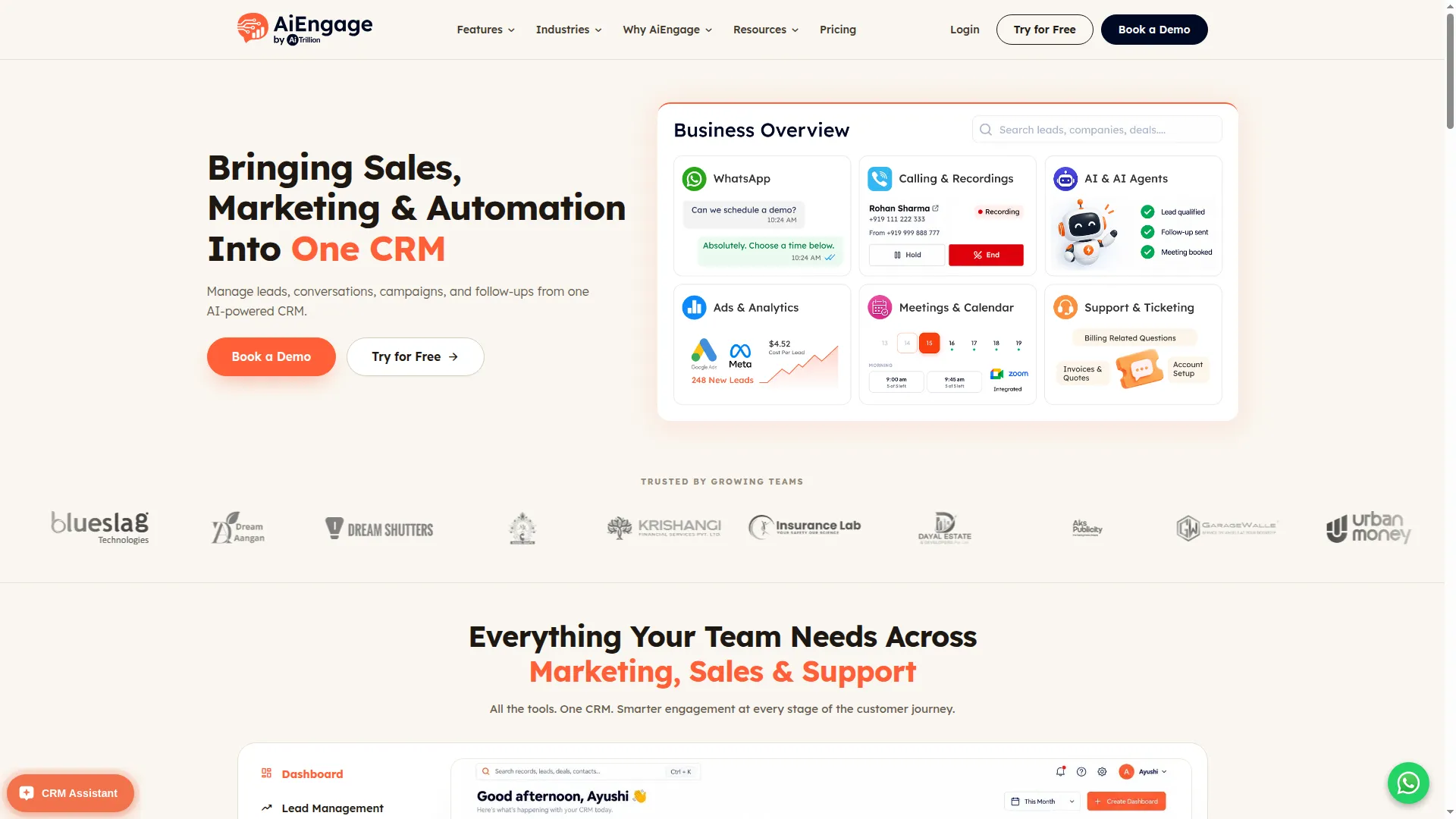 Aiengagecrm.com