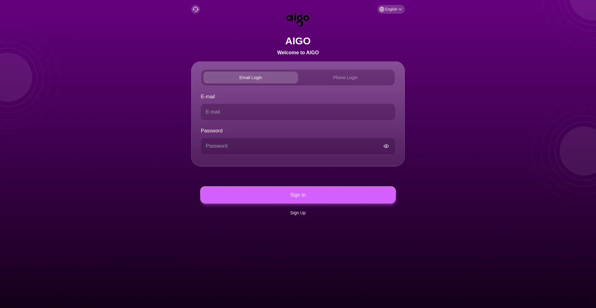 Website screenshot of Aigoorg.com