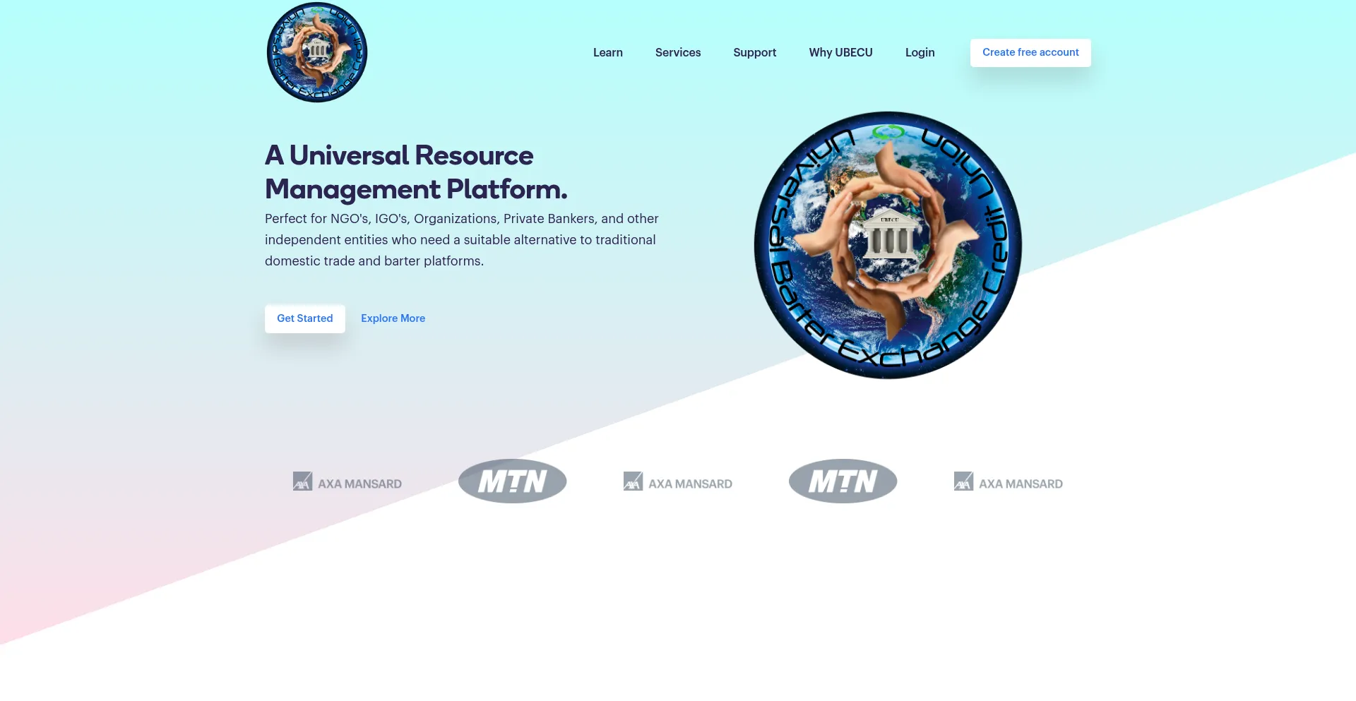 Website screenshot of Airobotcryptobank.com