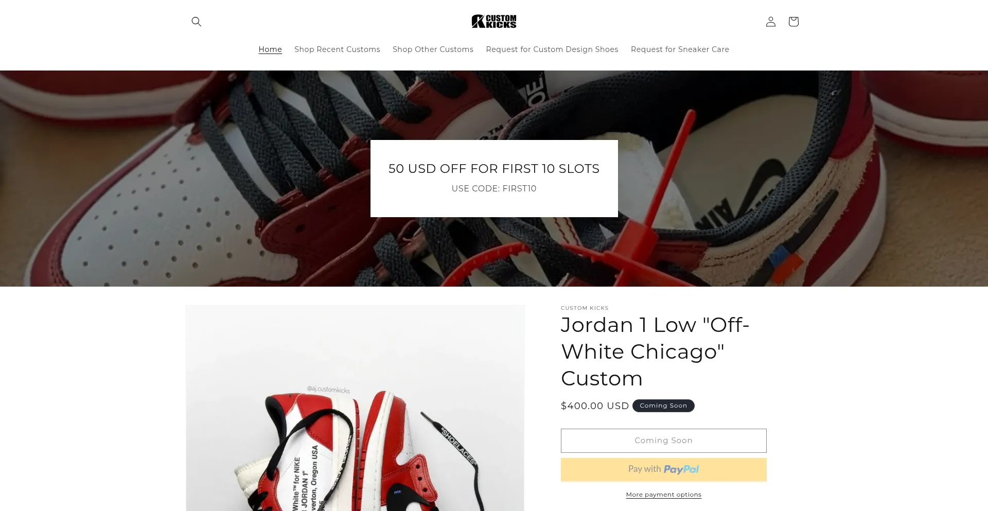 Ajcustomkicks.com