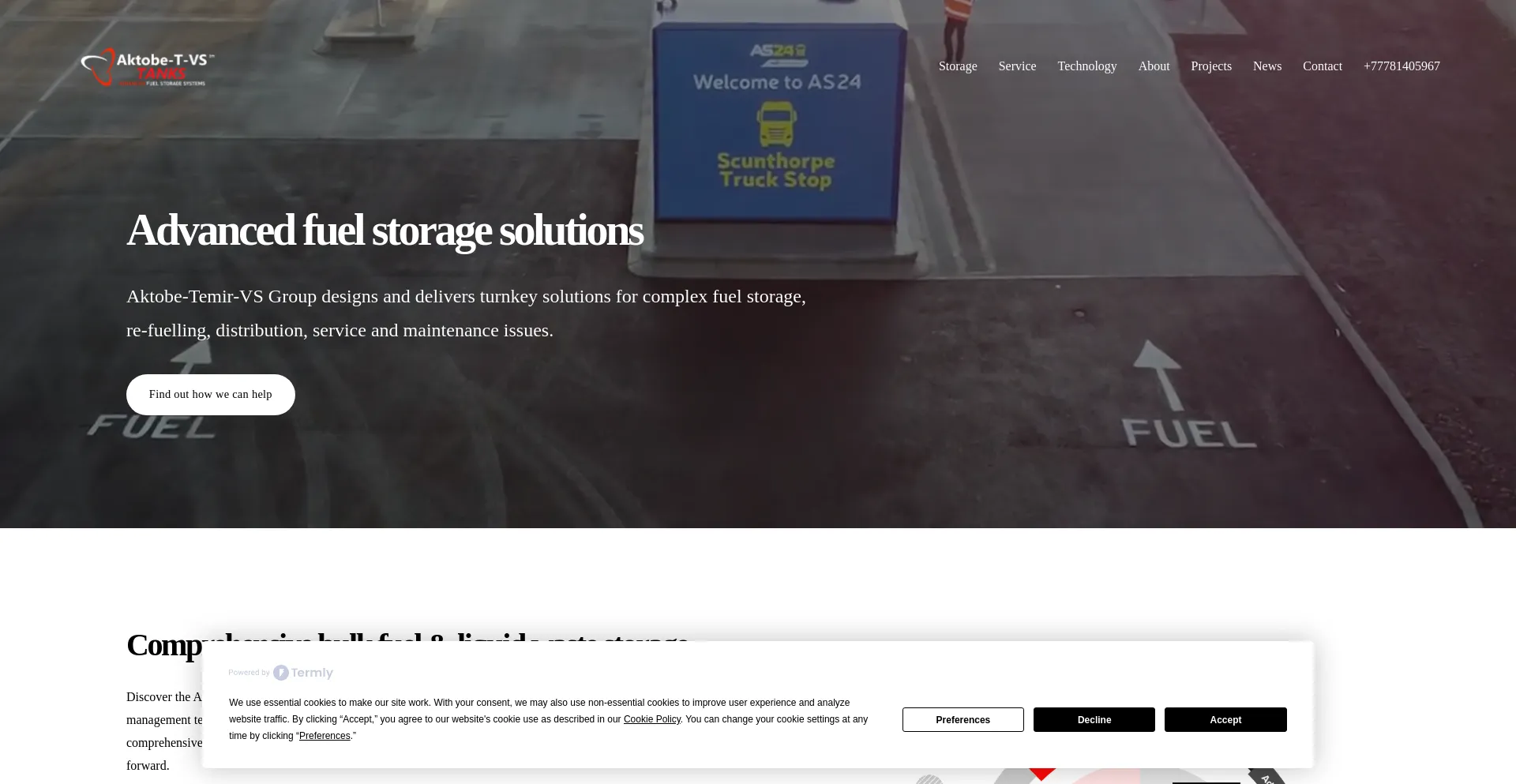 Website screenshot of Aktobetemir-vs.com