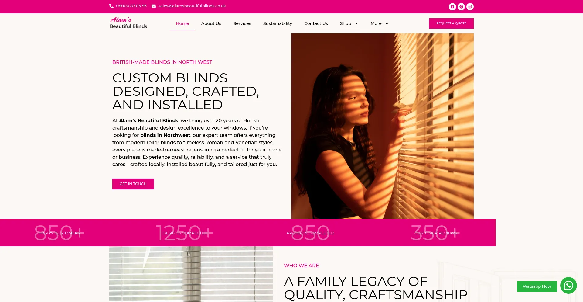Alamsbeautifulblinds.co.uk