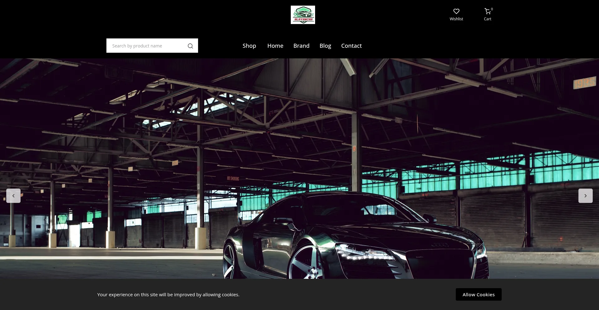 Website screenshot of Alayancar.com