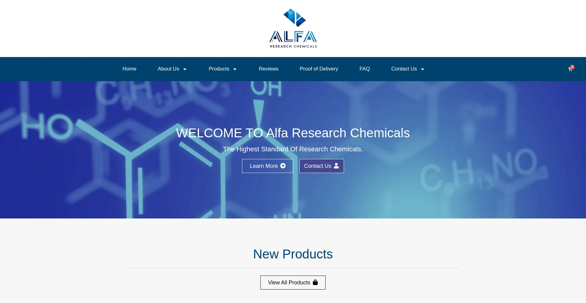 Website screenshot of Alfa-rc.com