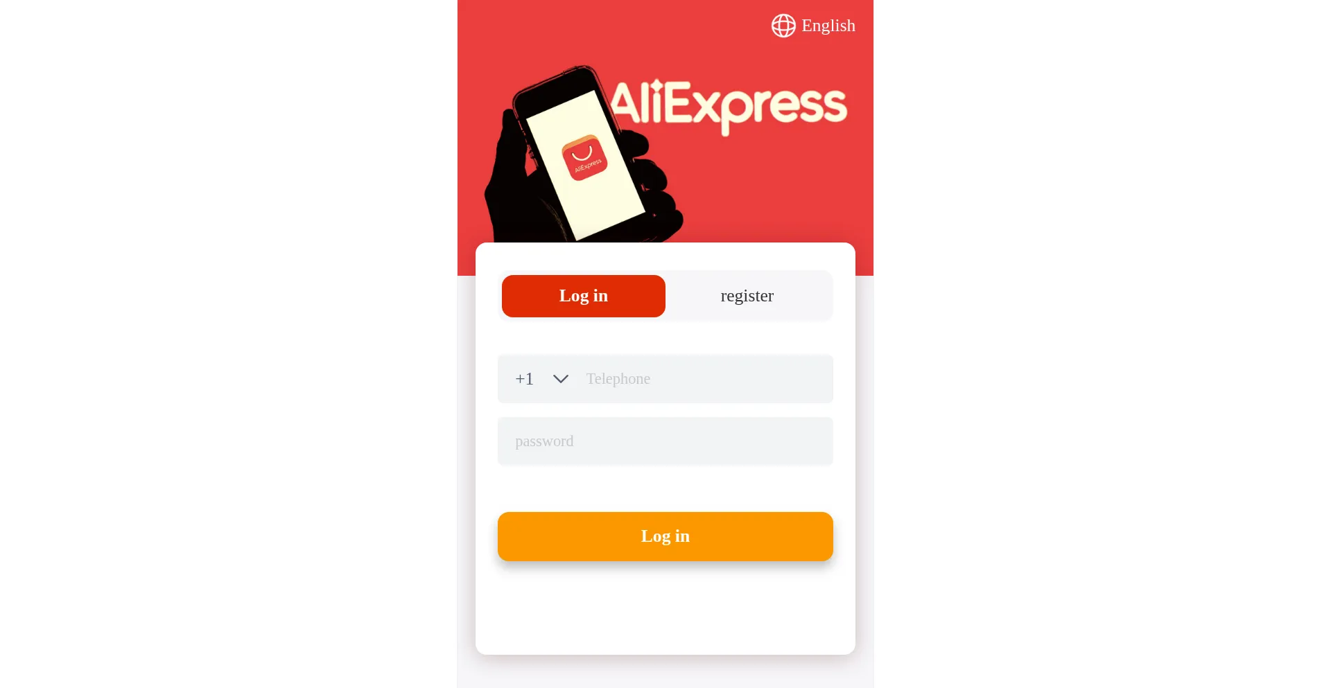 Website screenshot of Aliexptask.top