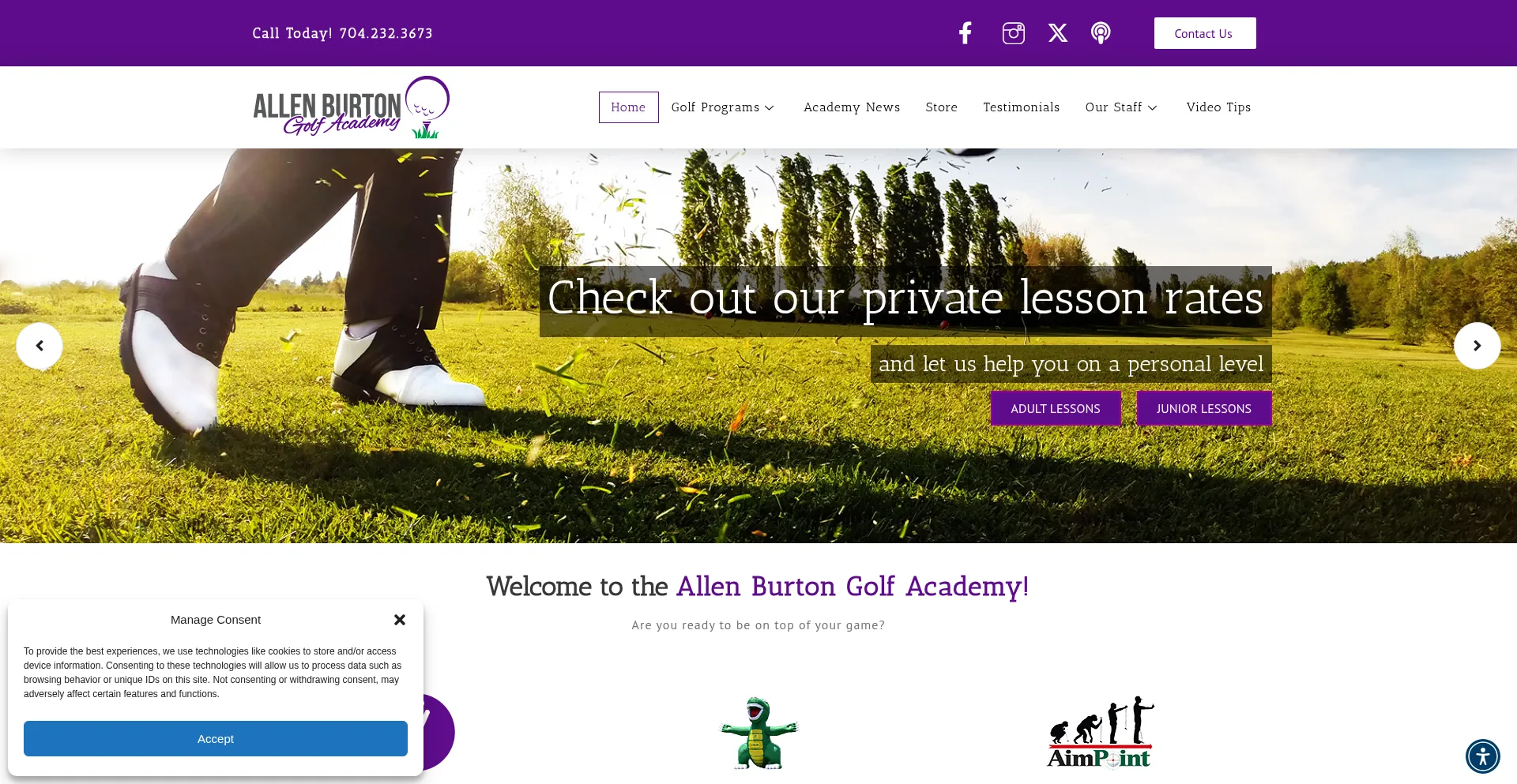 Allenburtongolf.com