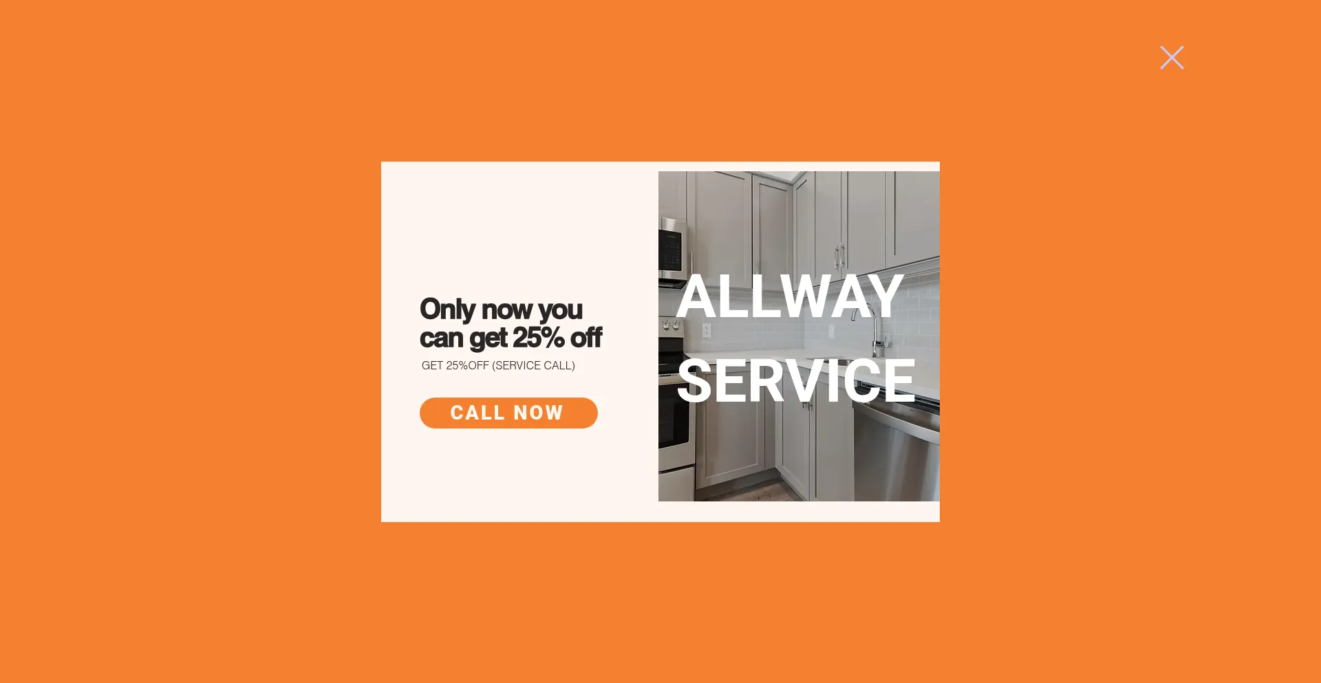Website screenshot of Allwayservices.com