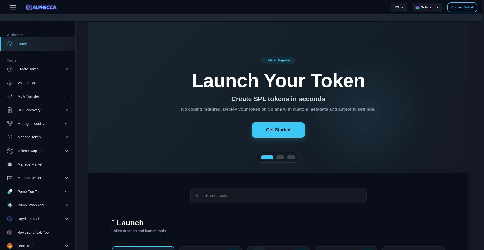 Alphecca.io