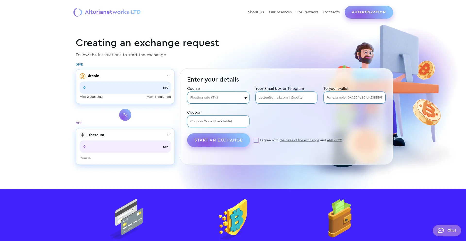 Website screenshot of Alturianetworks-ltd.com