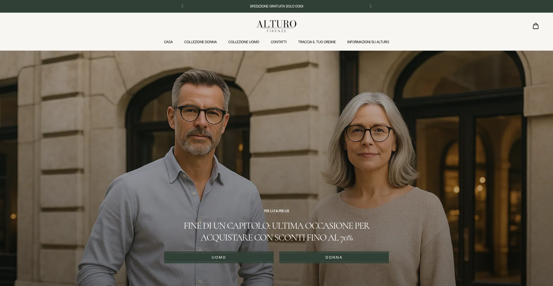 Website screenshot of Alturo.it