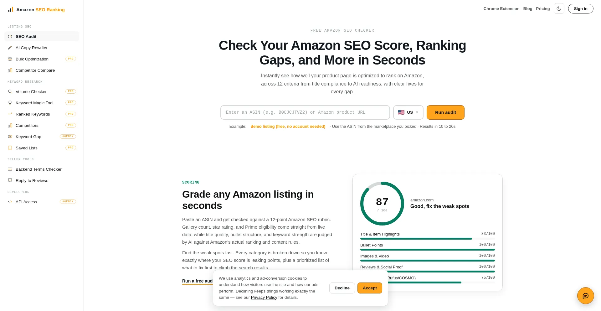 Amazonseoranking.com