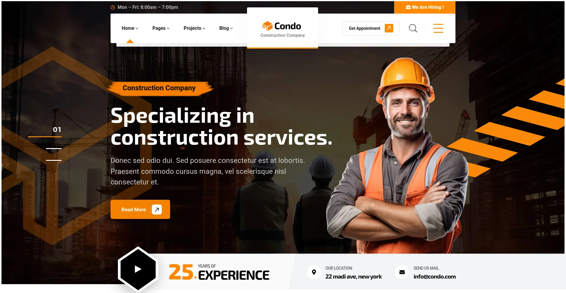 Website screenshot of Amcsolutionservices.com