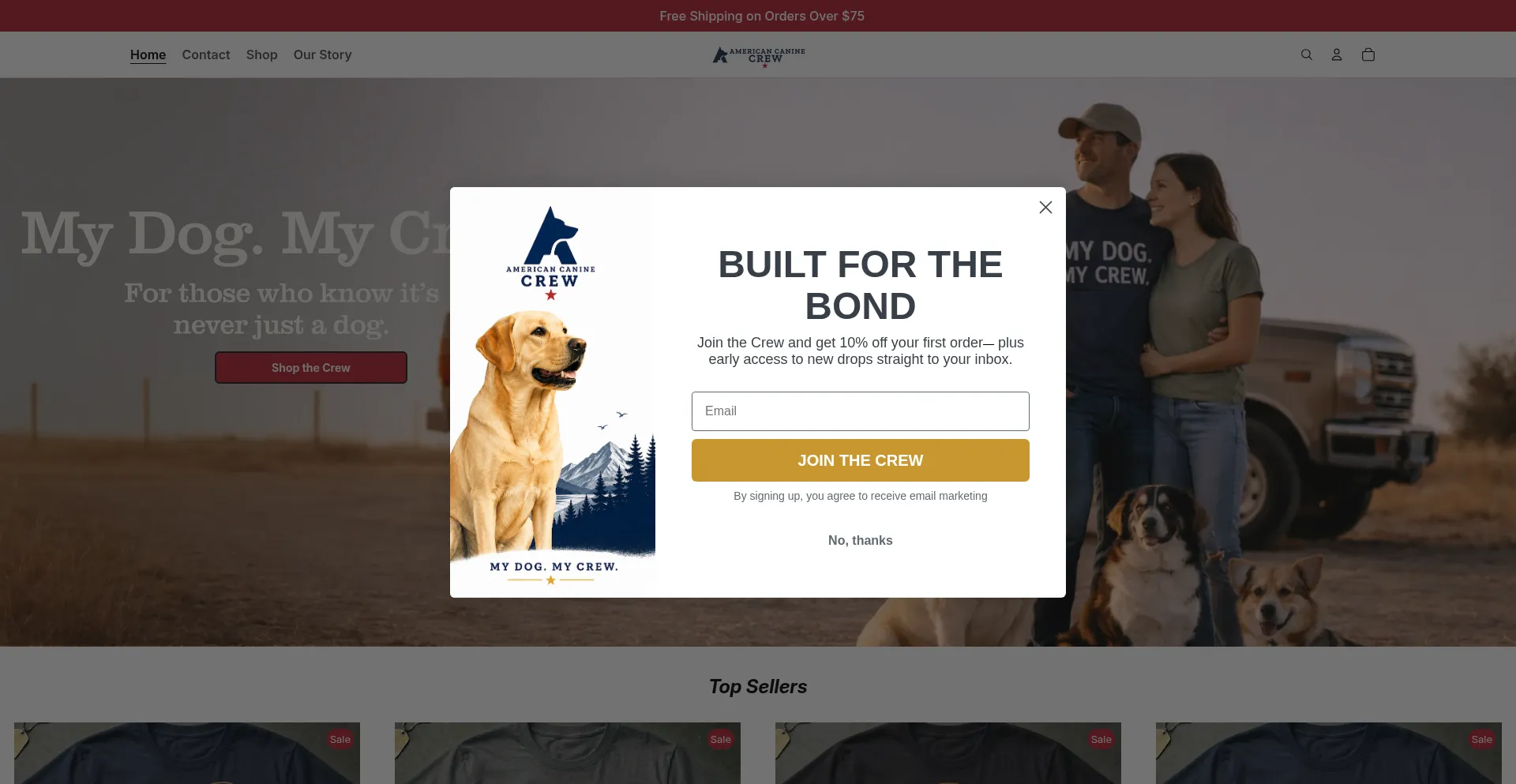Americancaninecrew.com