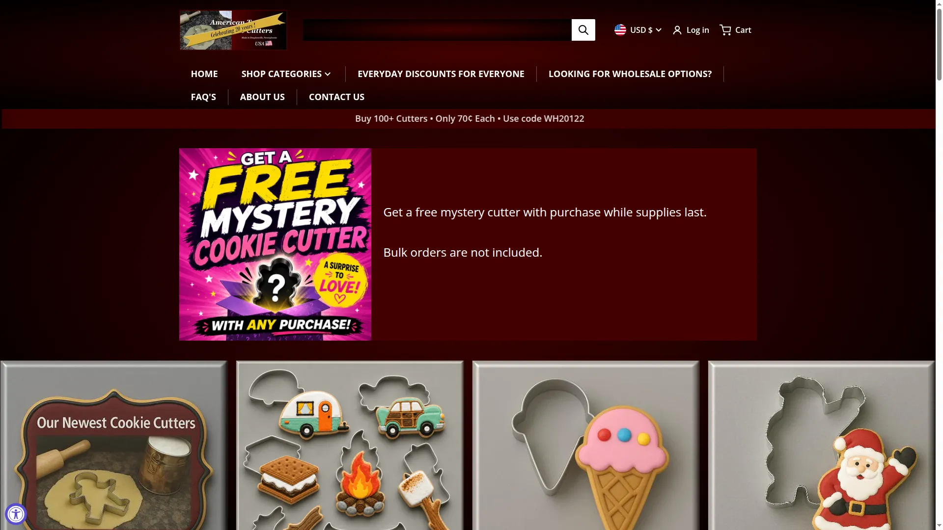 Americantraditioncookiecutters.com