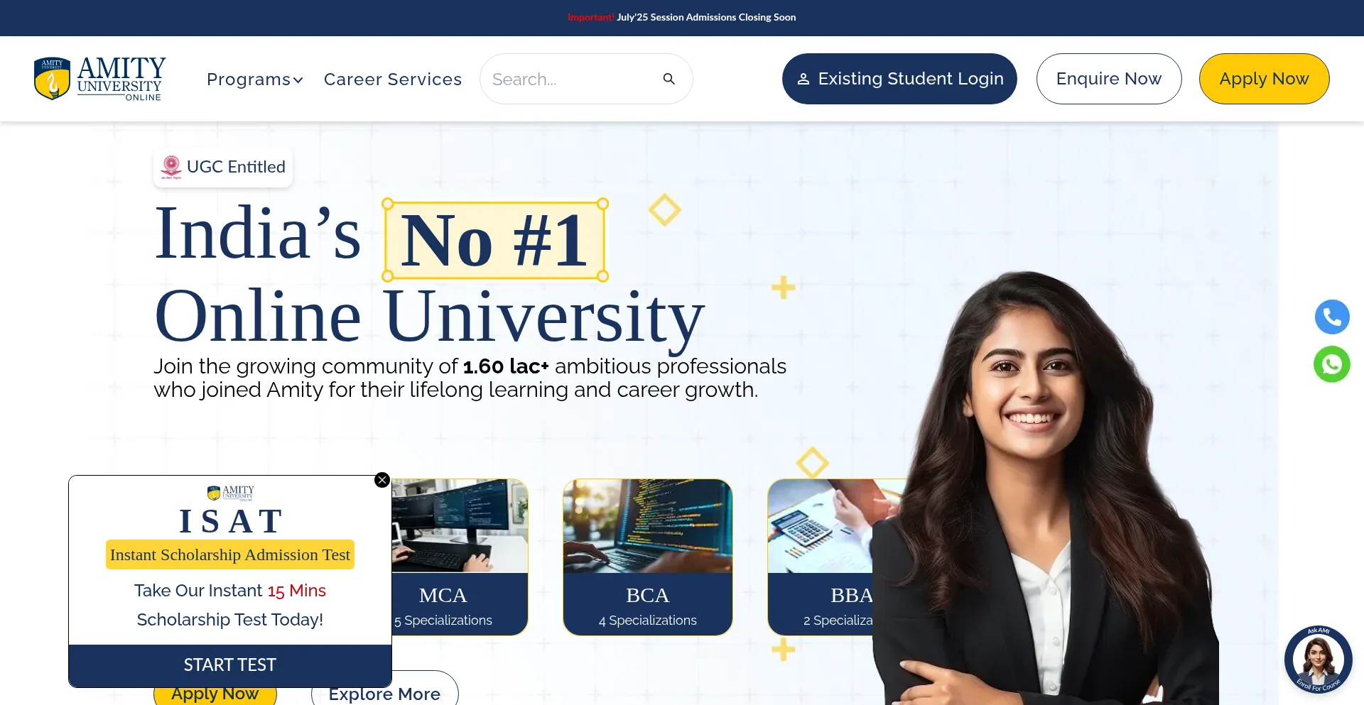 Amityonline.com