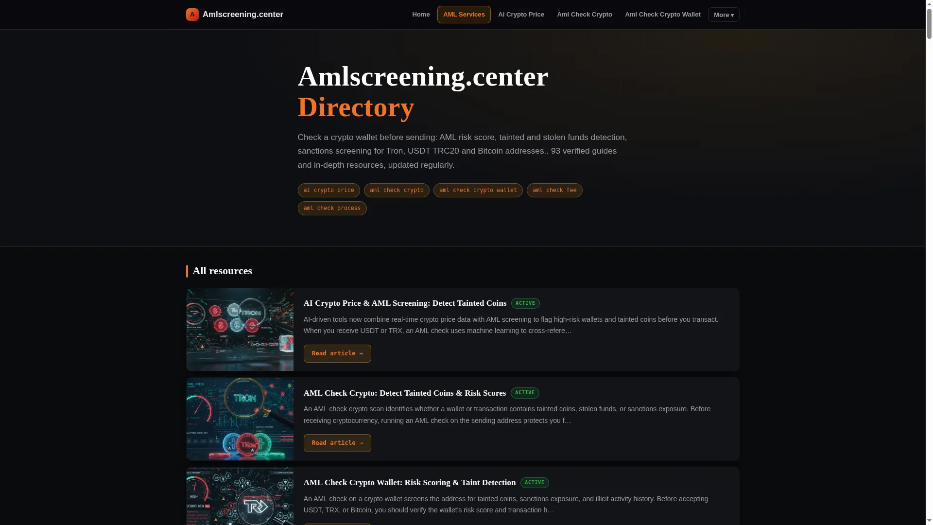 Amlscreening.center