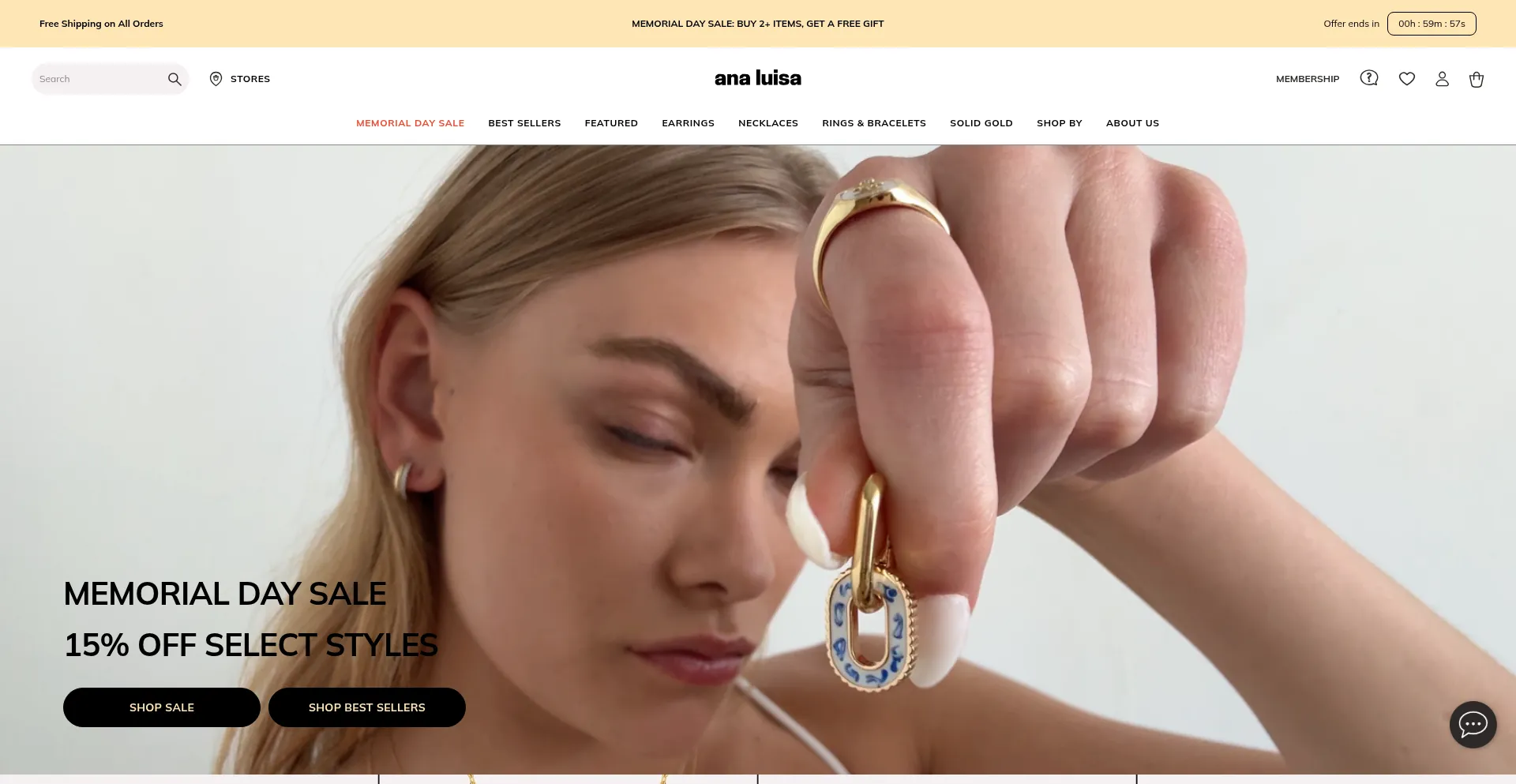 Website screenshot of Analuisa.com