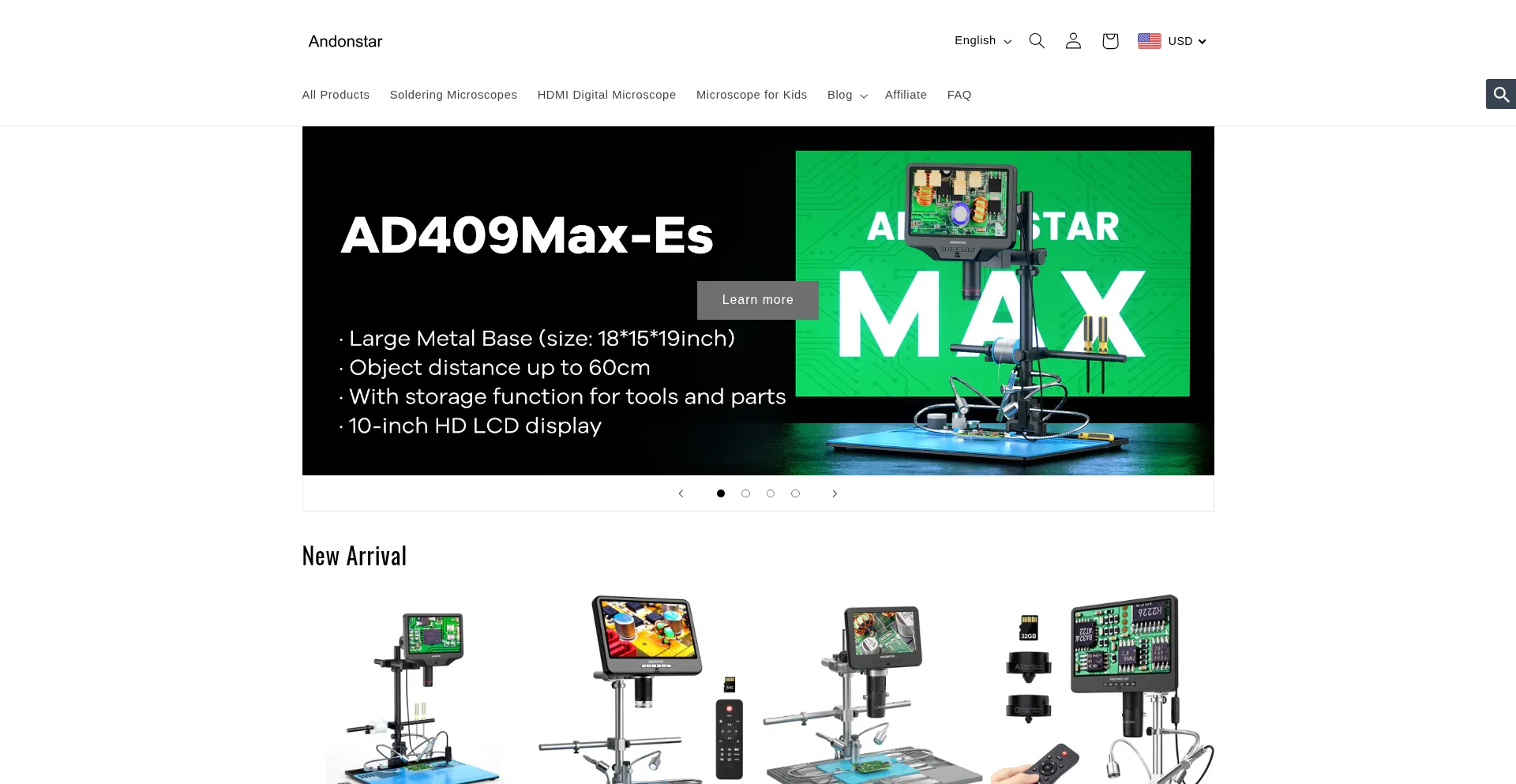 Andonstarmicroscope.com